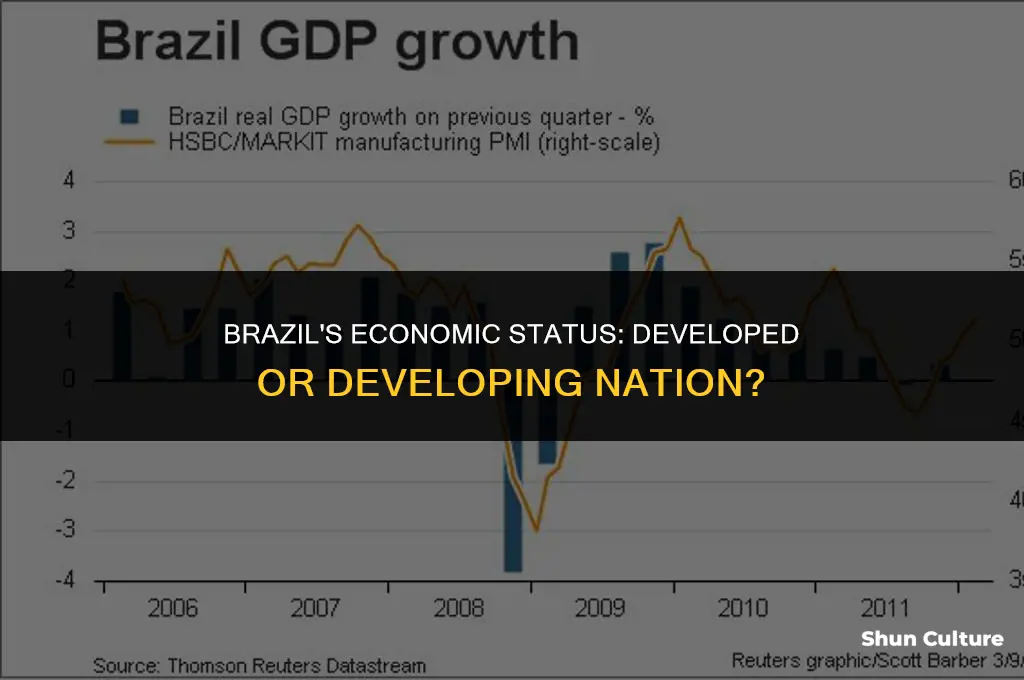 is brazil a developed or developing nation