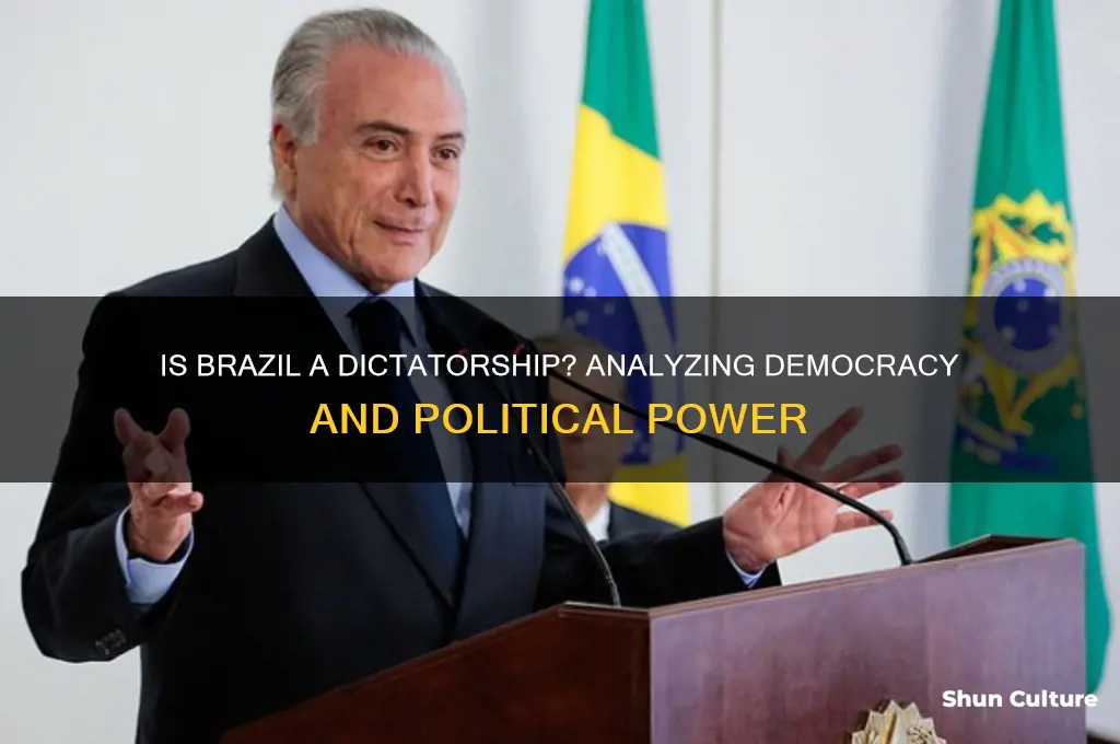 is brazil a dictatorship