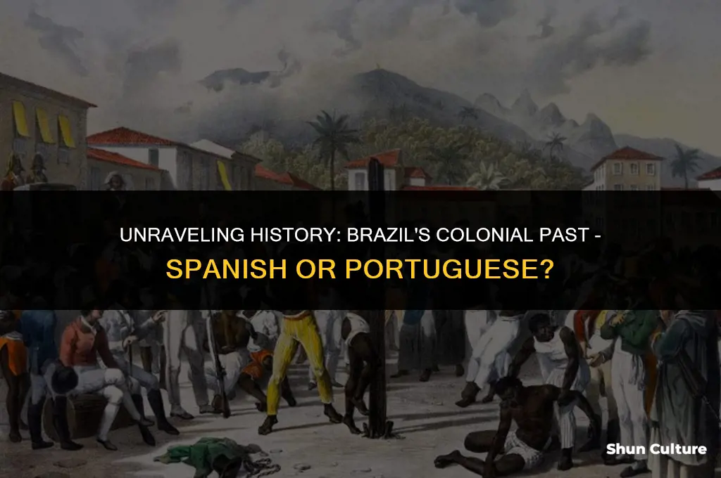 is brazil a former spanish colony