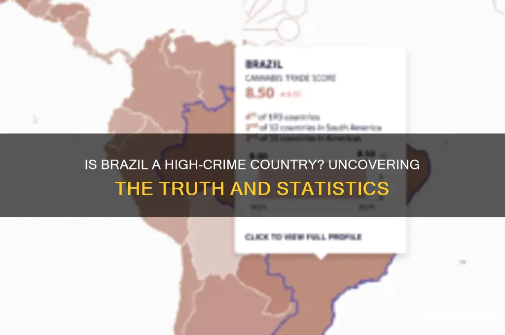 is brazil a high crime country
