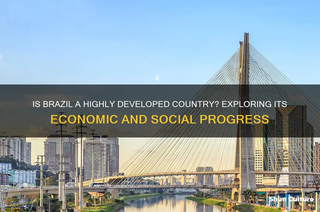 is brazil a highly developed country