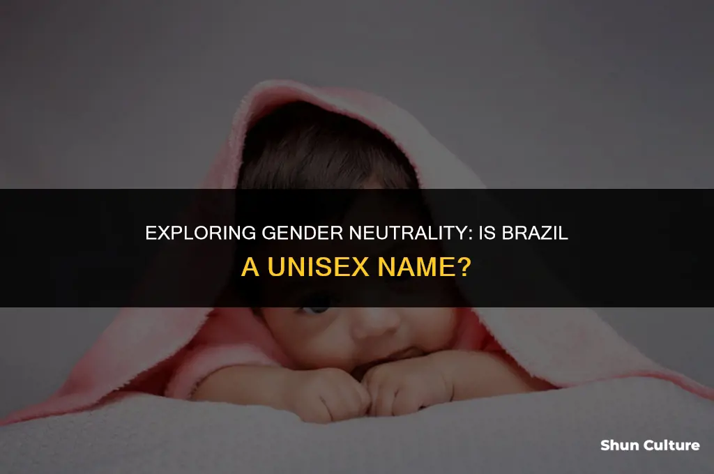 is brazil a male or a female name