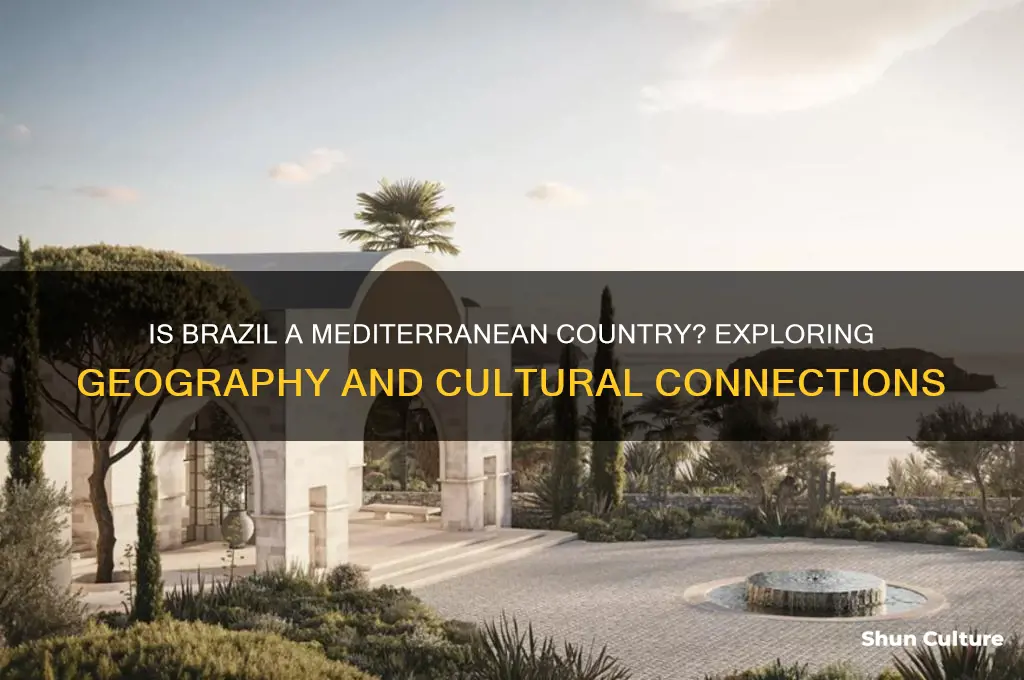 is brazil a mediterranean country