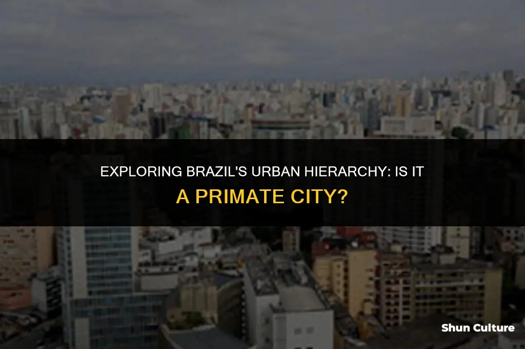 is brazil a primate city