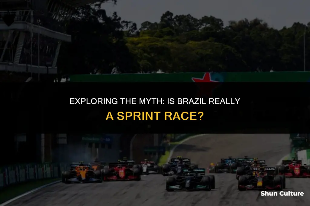 is brazil a sprint race