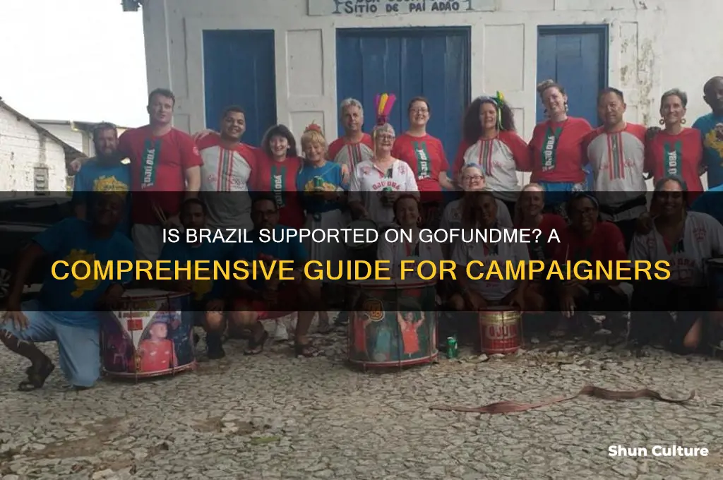 is brazil a supported country for gofundme