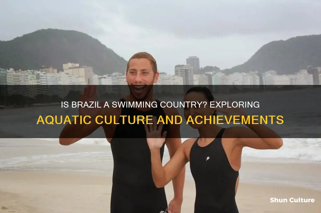 is brazil a swimming countrie