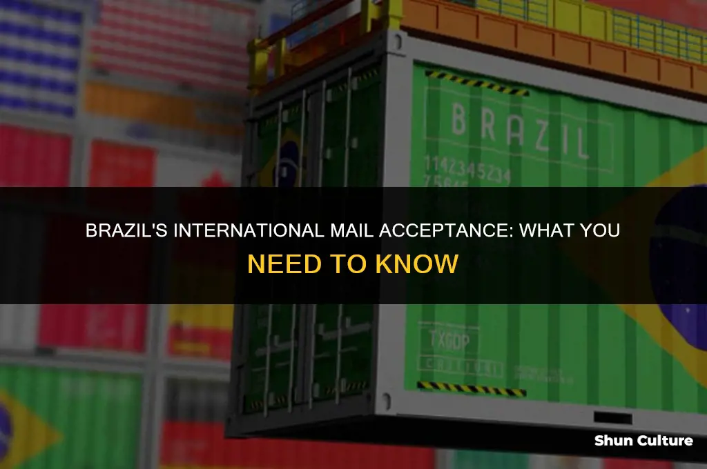is brazil accepting international mail