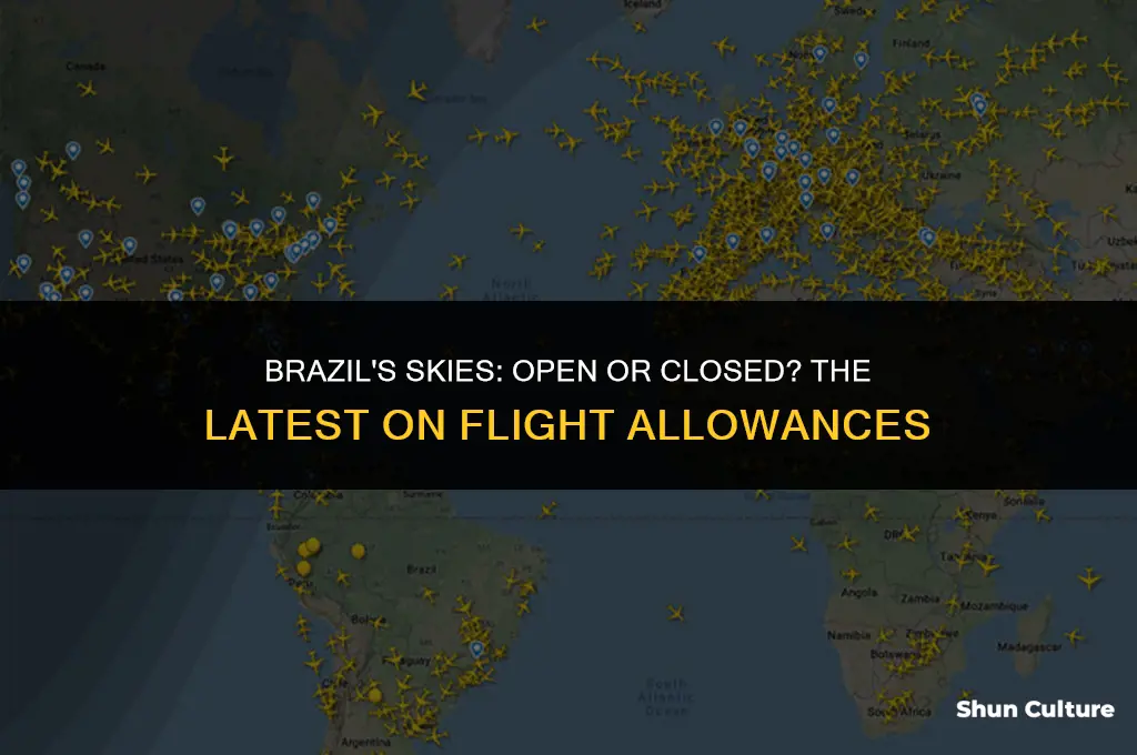 is brazil allowing flights