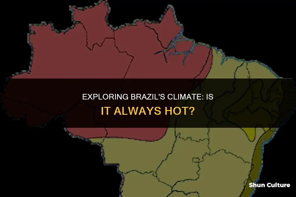 is brazil always hot
