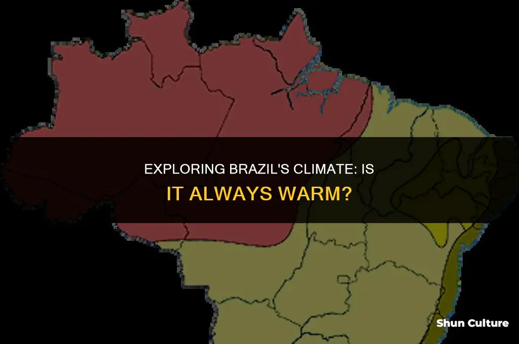 is brazil always warm