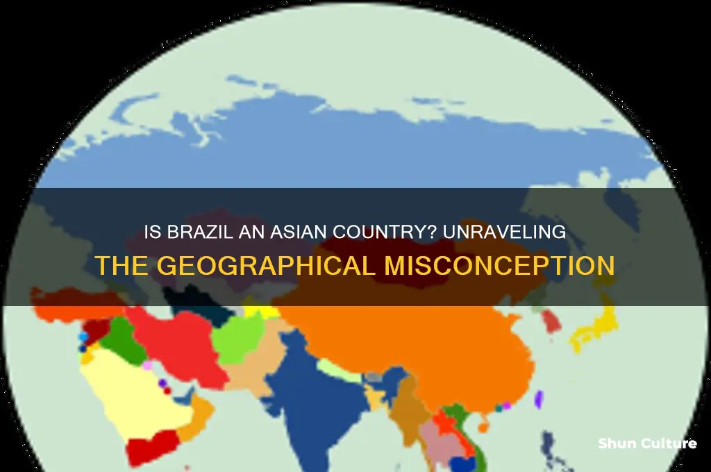 is brazil an asia country