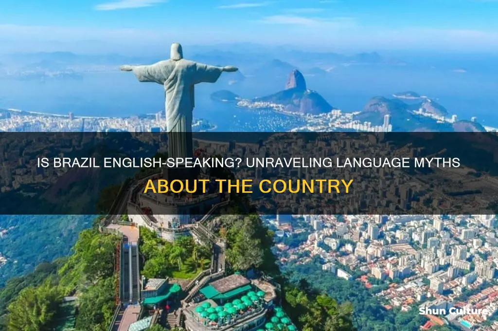 is brazil an english speaking country