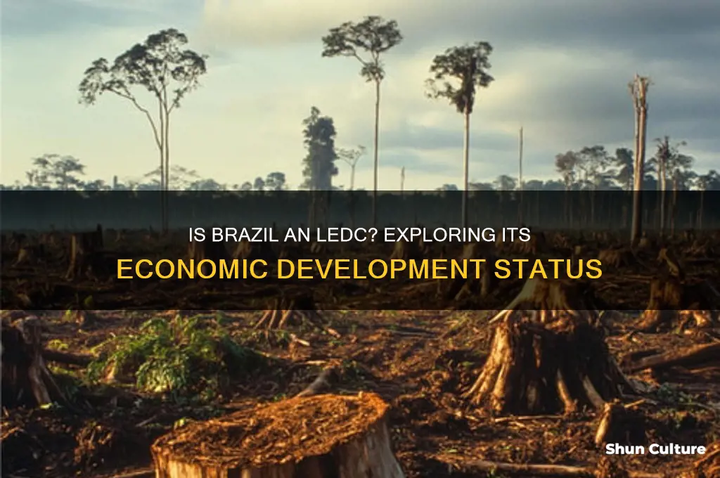 is brazil an ledc country