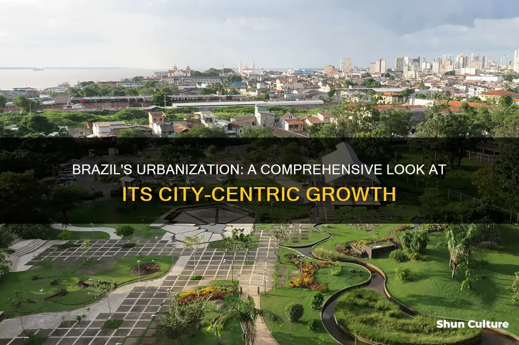 is brazil an urbanized country