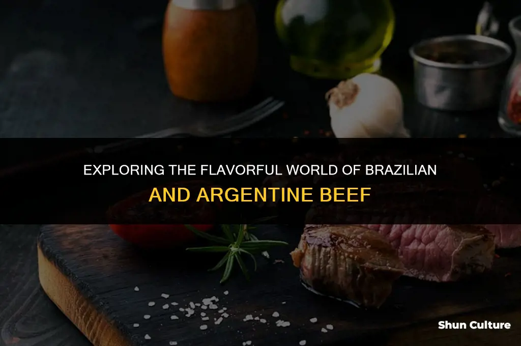 is brazil and agrentina beef similar