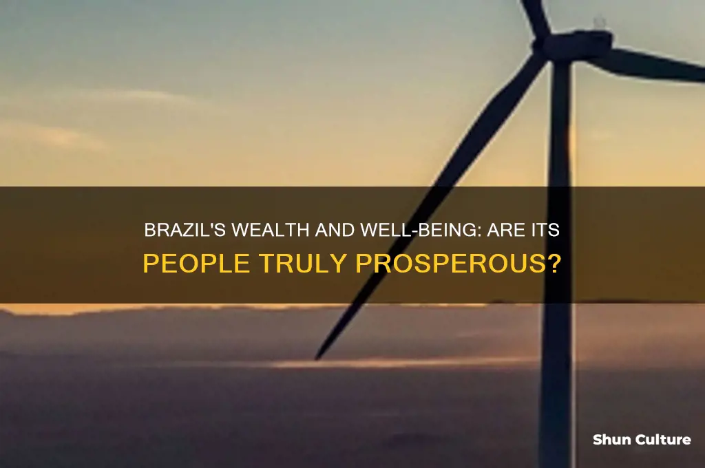 is brazil and its people well off