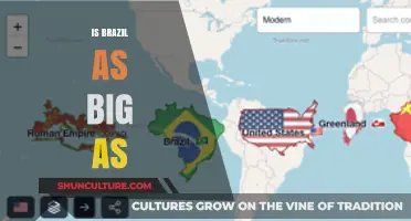 Exploring Brazil's Size: A Comprehensive Comparison to Other Countries