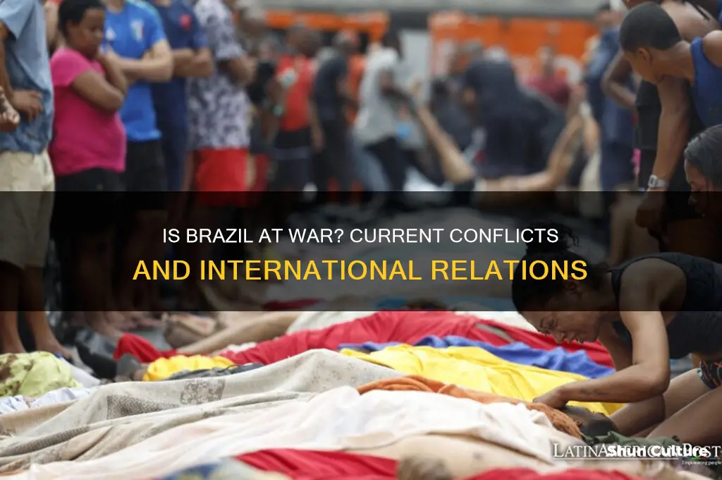 is brazil at war right now
