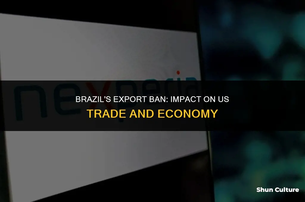 is brazil banned for us exports