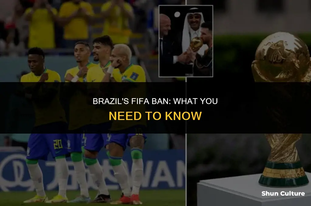 is brazil banned from fifa