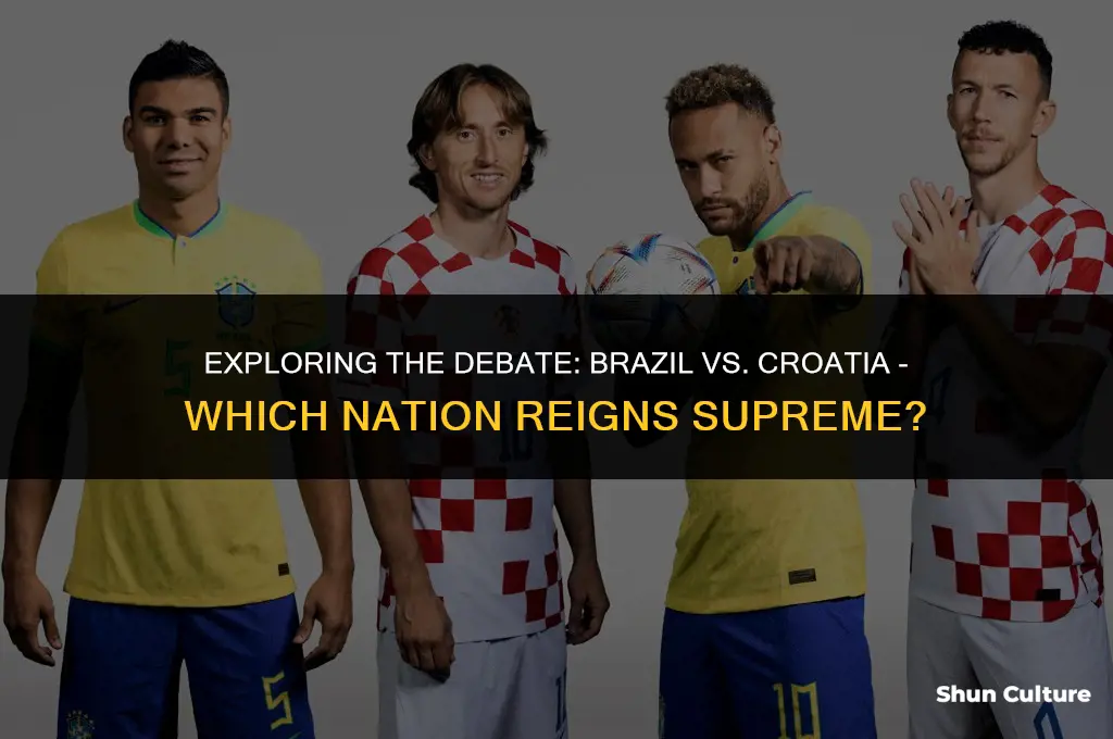 is brazil better than croatia