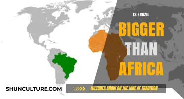 Exploring the Myth: Is Brazil Really Larger Than Africa?
