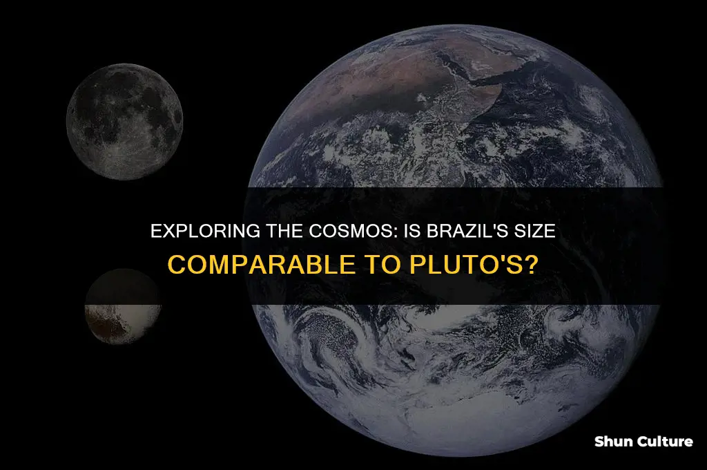 is brazil bigger than pluto