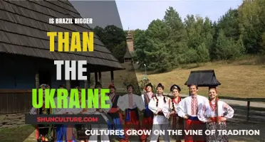 Comparing Giants: Brazil's Size vs. Ukraine's - A Definitive Answer