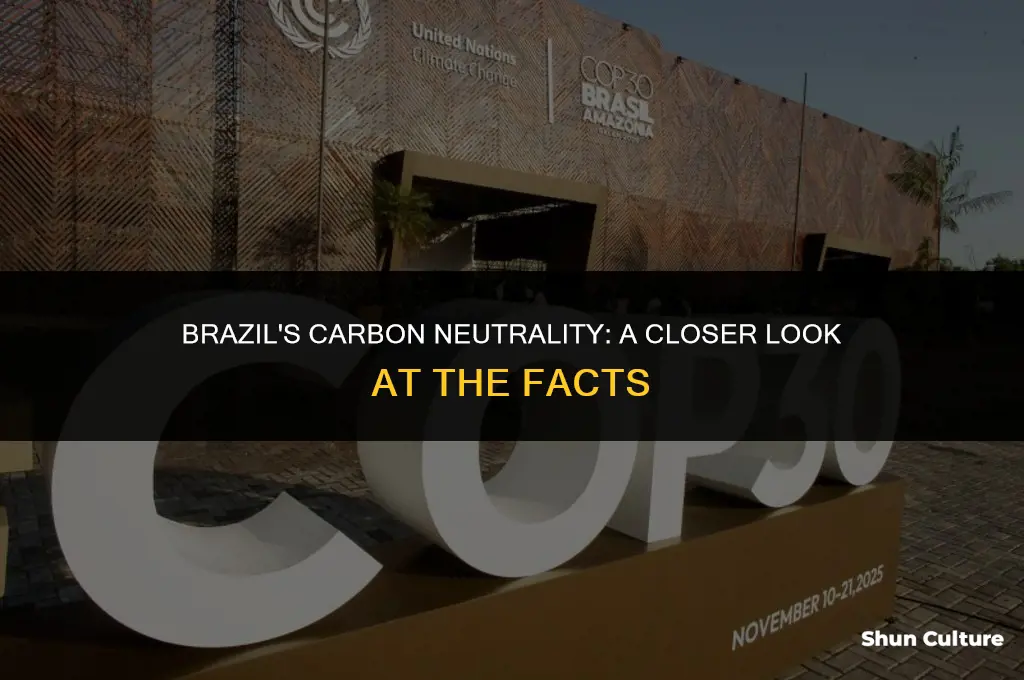 is brazil carbon neutral