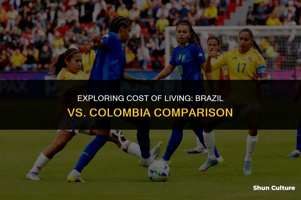 is brazil cheaper than colombia