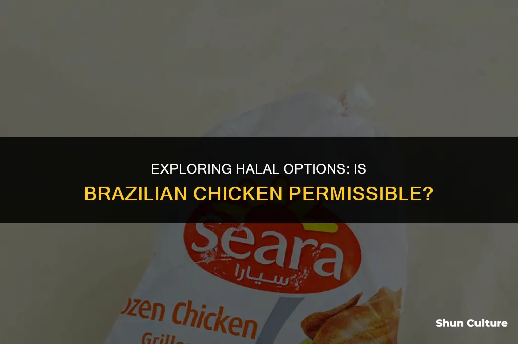is brazil chicken halal