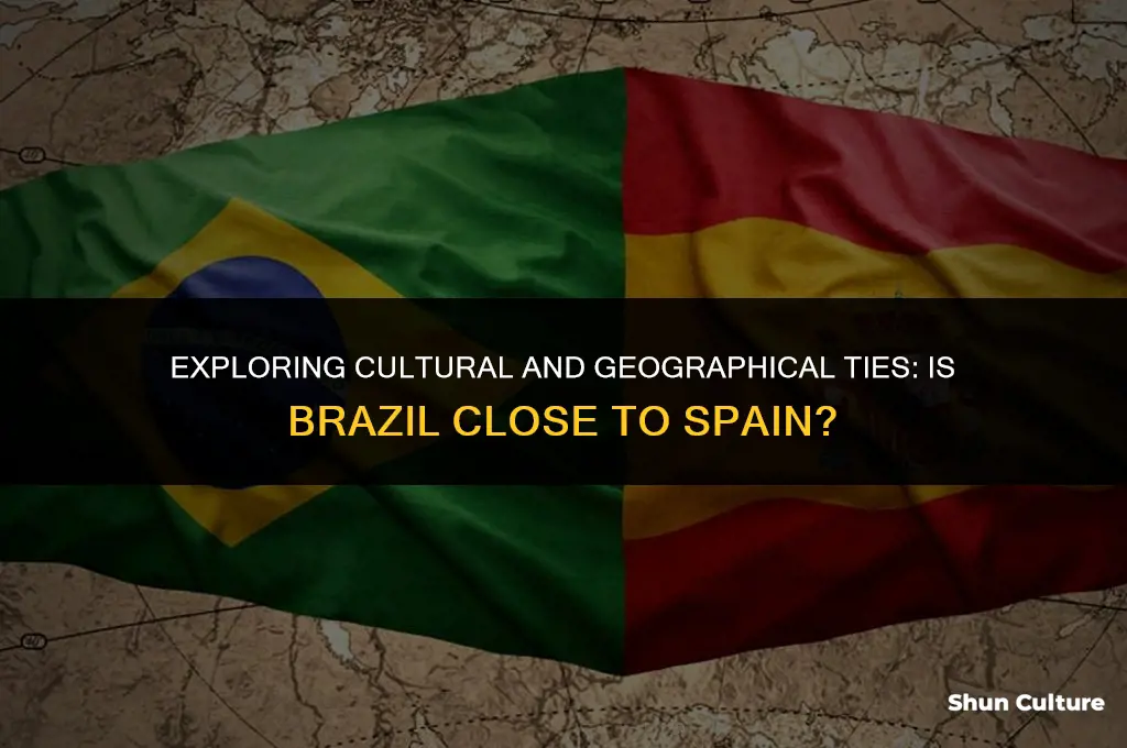 is brazil close to spain