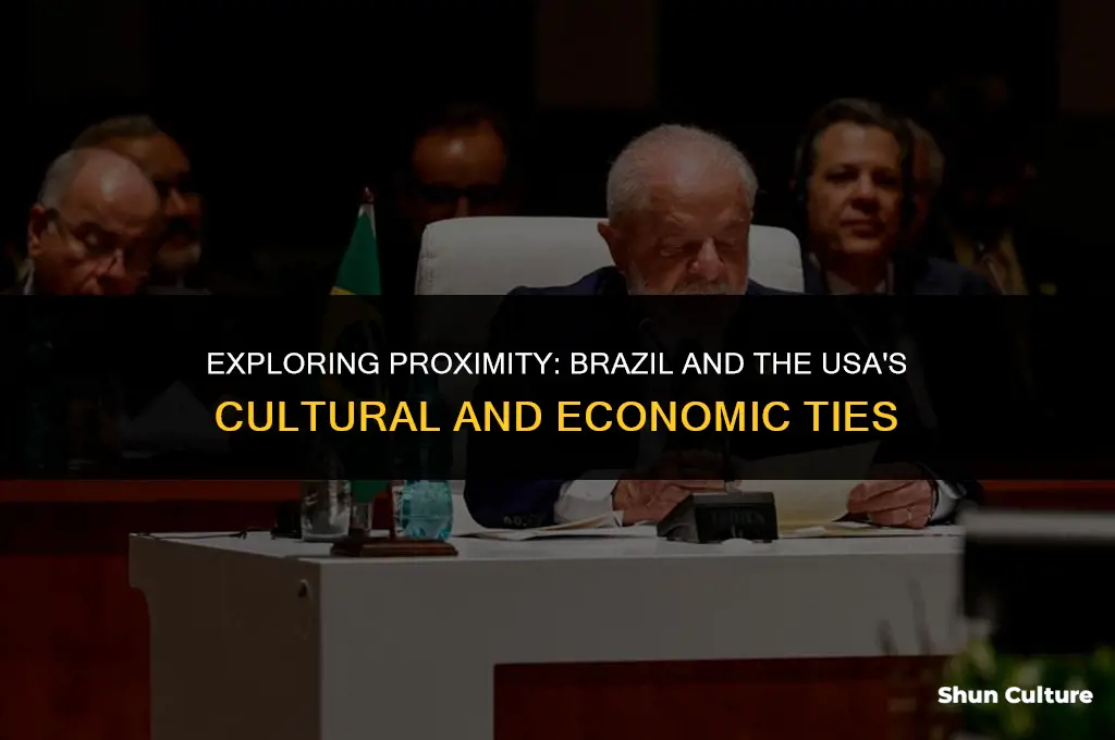 is brazil close to usa