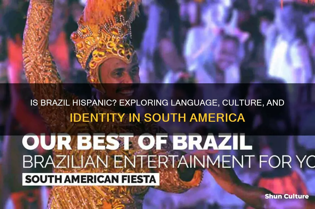 is brazil considered a hispanic country