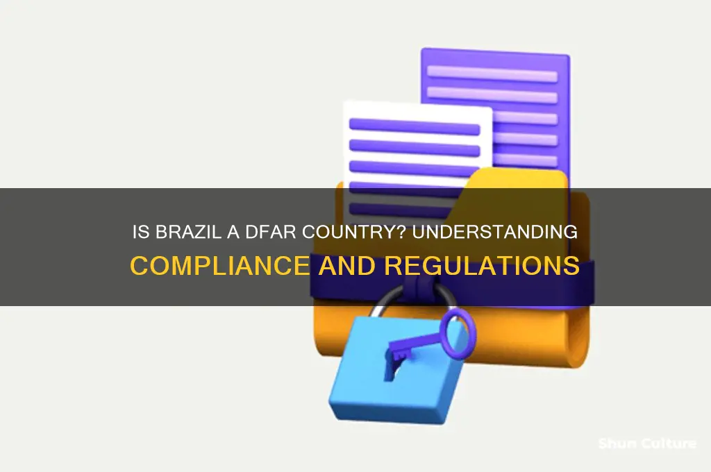 is brazil dfar country