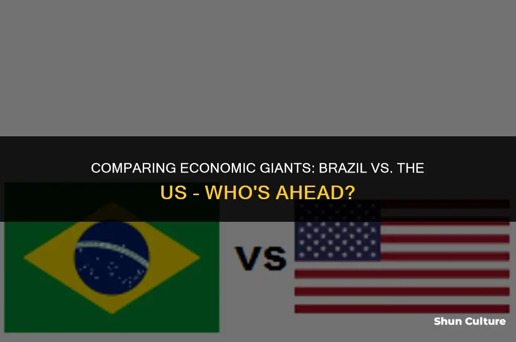 is brazil economy better than the us