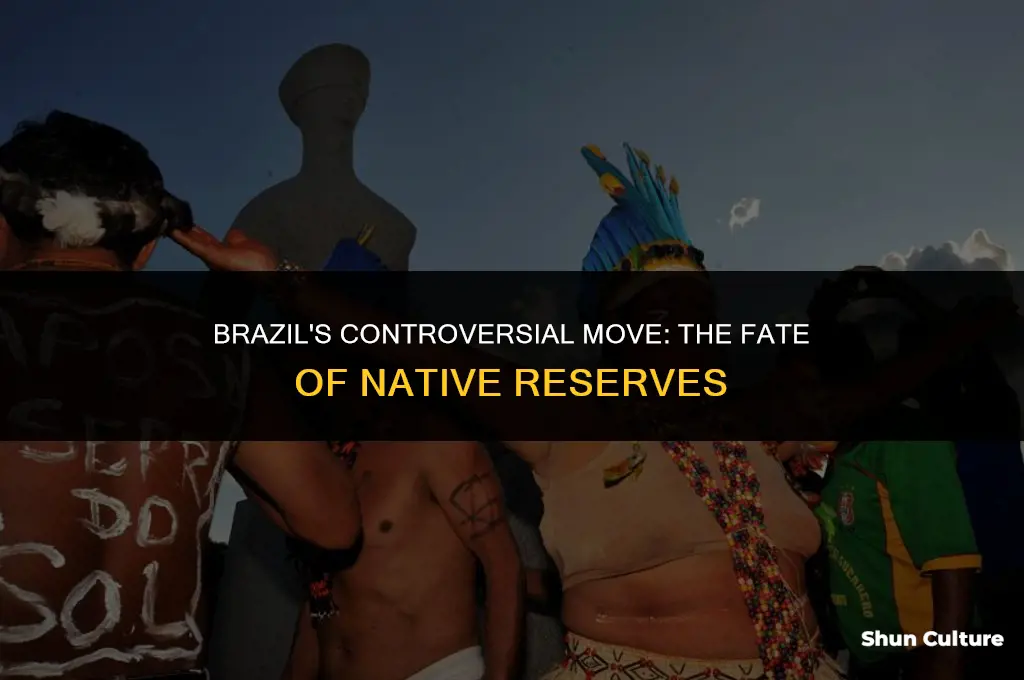 is brazil eliminating native reserves