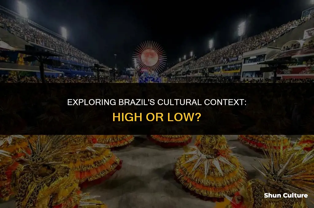 is brazil high context or low context