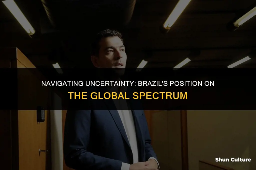 is brazil high or low on uncertainity a