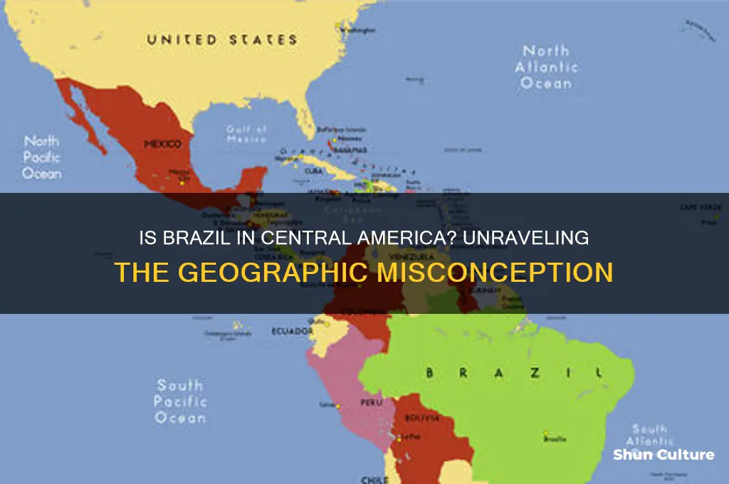 is brazil in central america