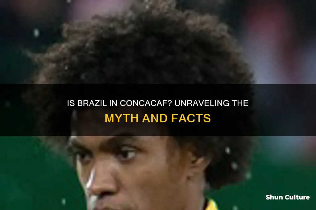 is brazil in concacaf
