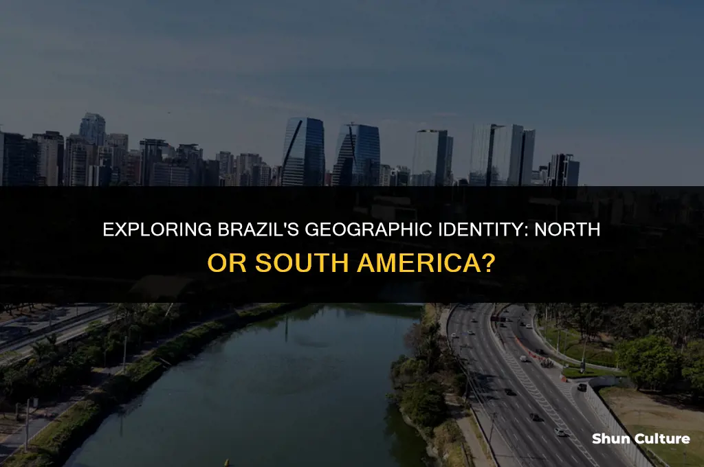 is brazil in north america or south america