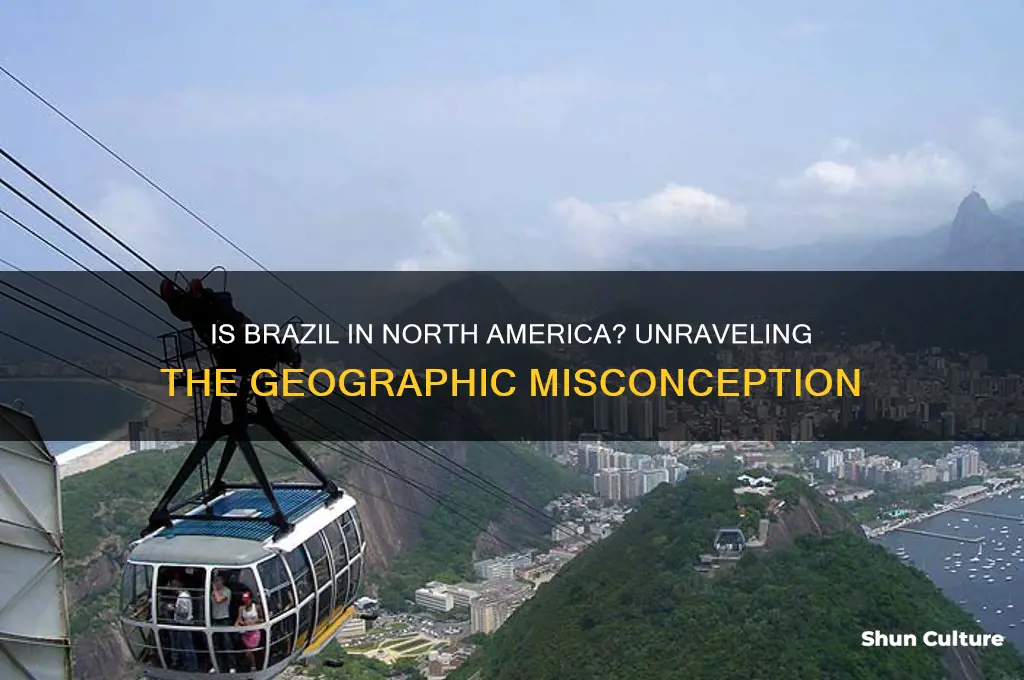 is brazil in north america