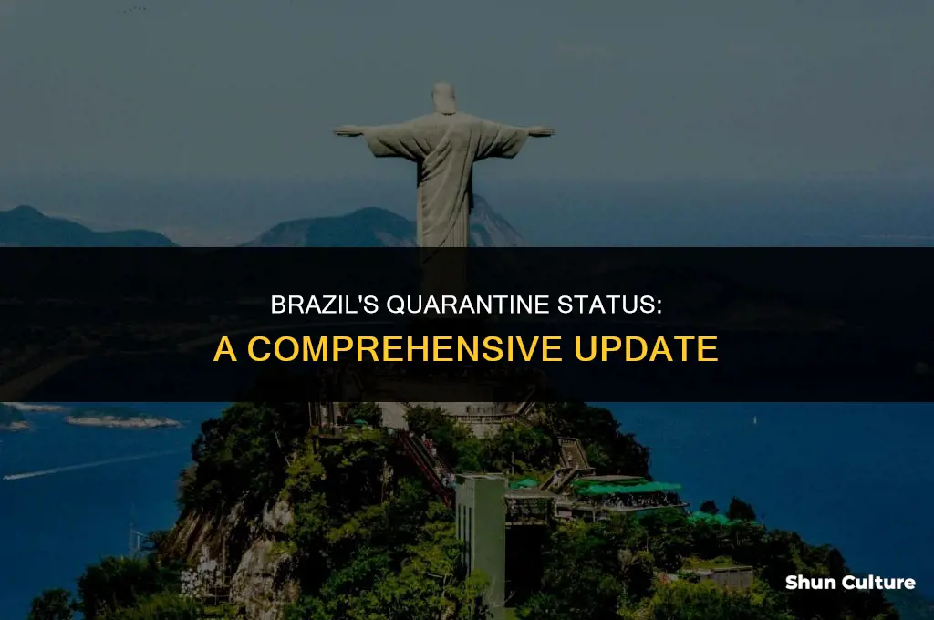 is brazil in quarentine