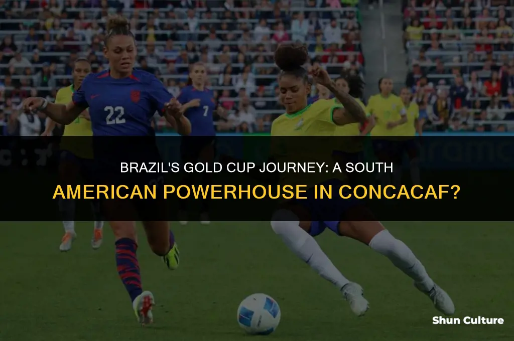 is brazil in the concacaf gold cup