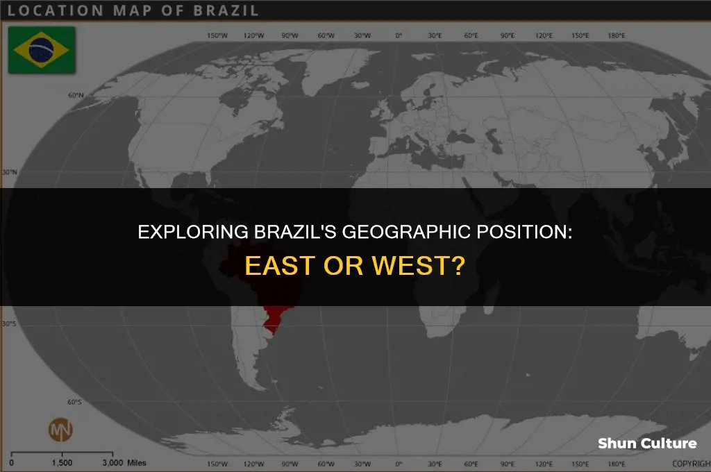is brazil in the east or west