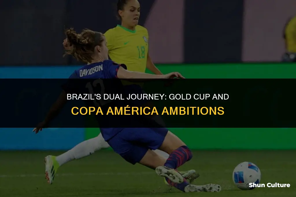 is brazil in the gold cup and copa america