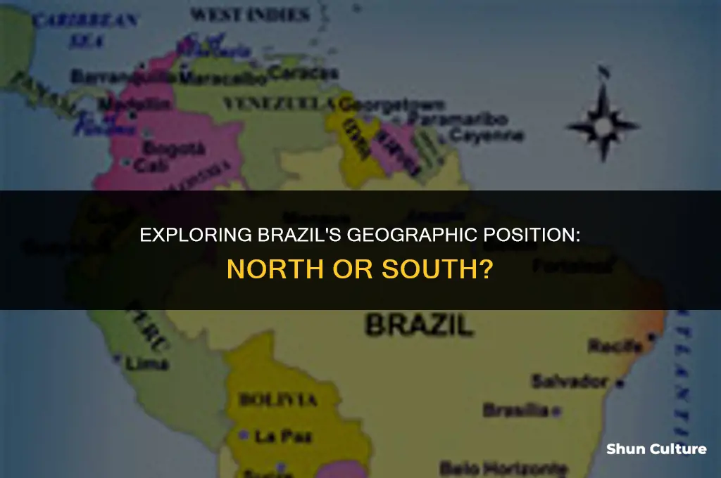 is brazil in the north or south