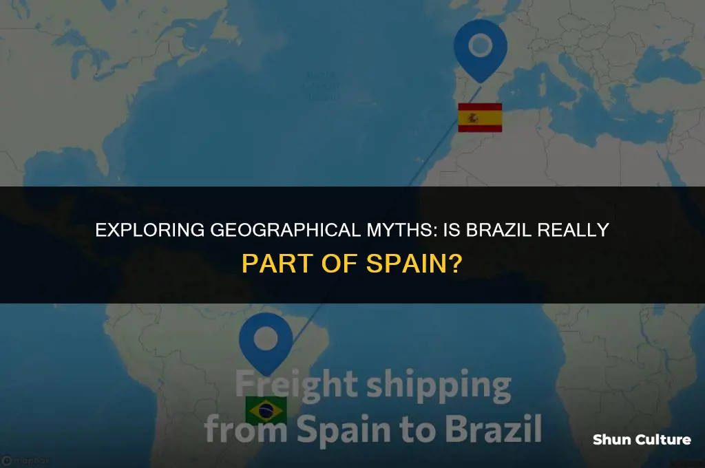 is brazil located in spain